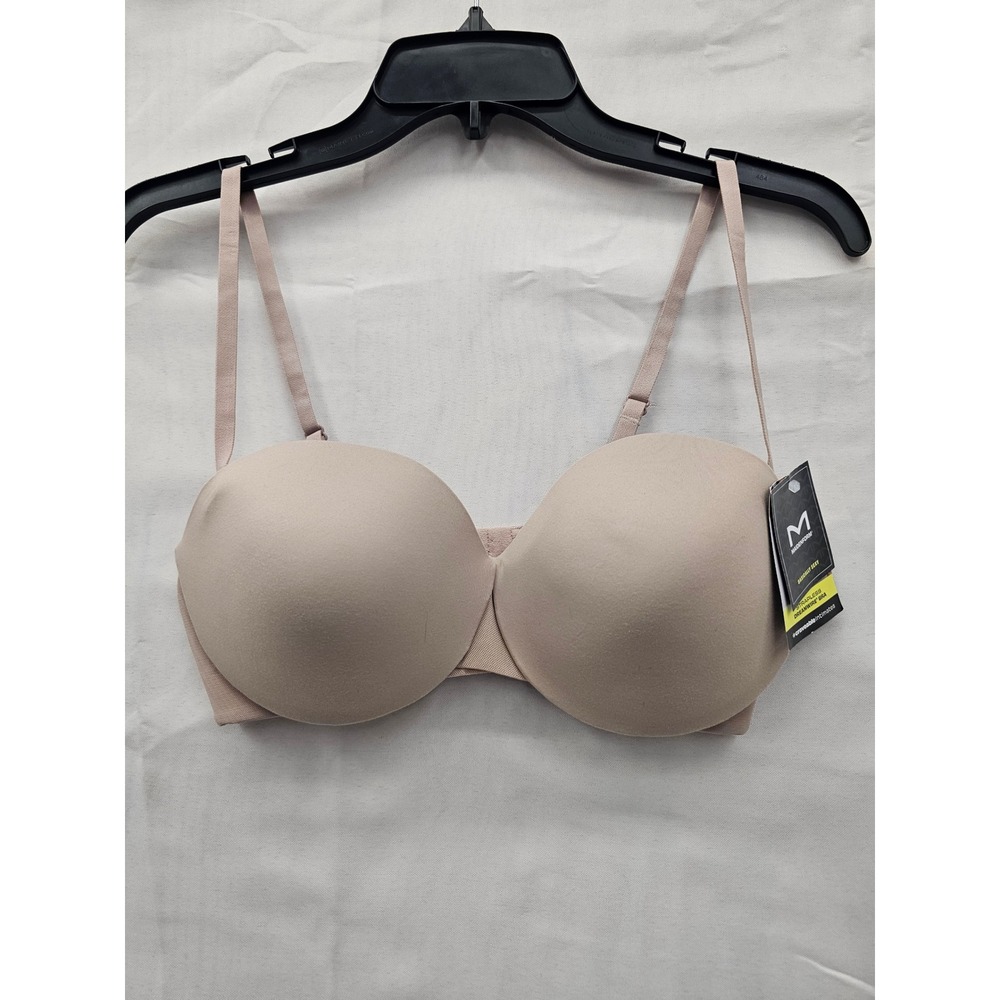 Maidenform SE3002 Dreamwire Strapless Multi-Way Bra Nude Beige 34C NWT